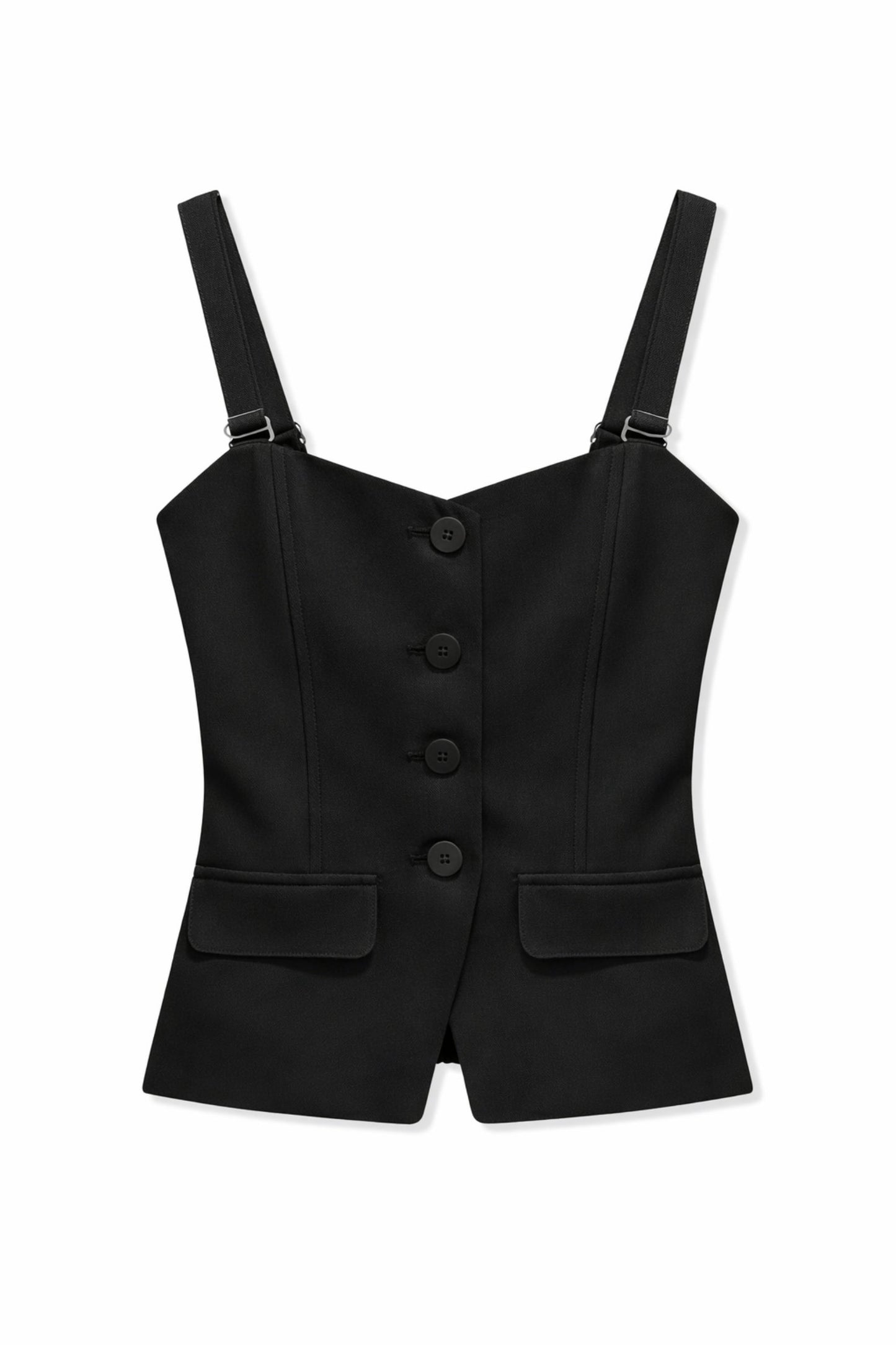 TWEEN JILLIAN SWEETHEART BUTTON FRONT TOP