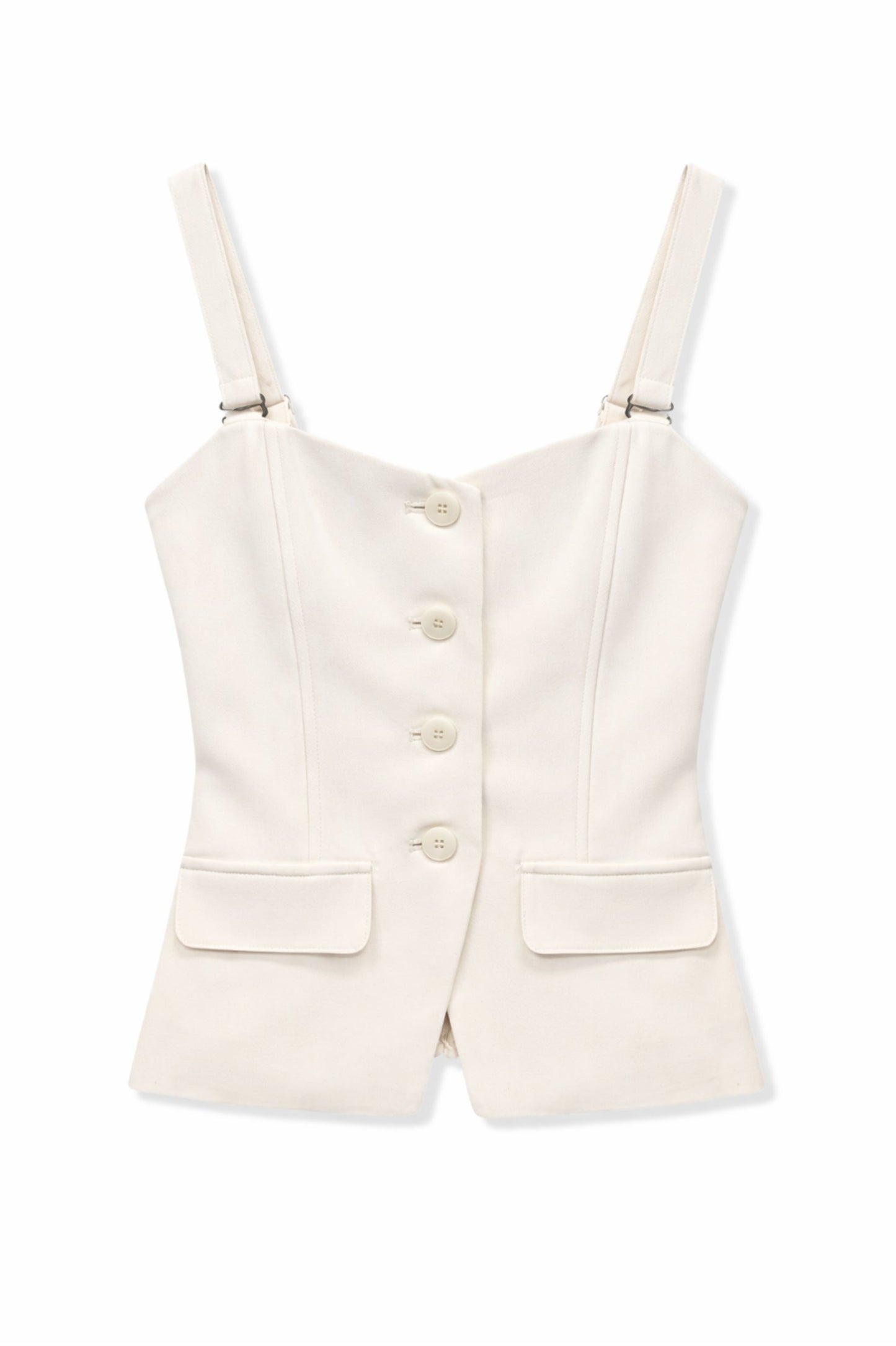 TWEEN JILLIAN SWEETHEART BUTTON FRONT TOP