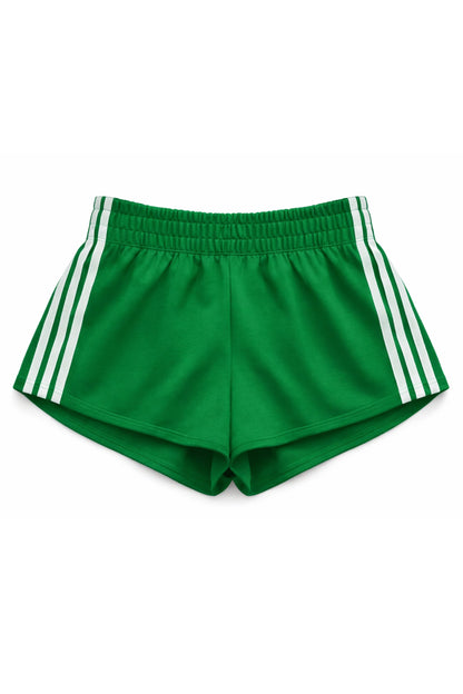 TWEEN JORDYN CAMP CONTRAST STRIPE SHORTS