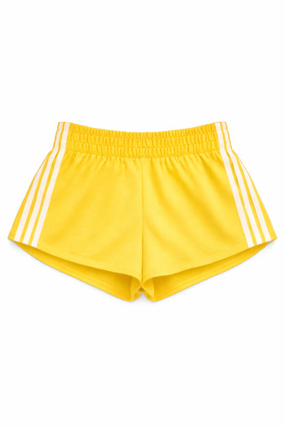 TWEEN JORDYN CAMP CONTRAST STRIPE SHORTS