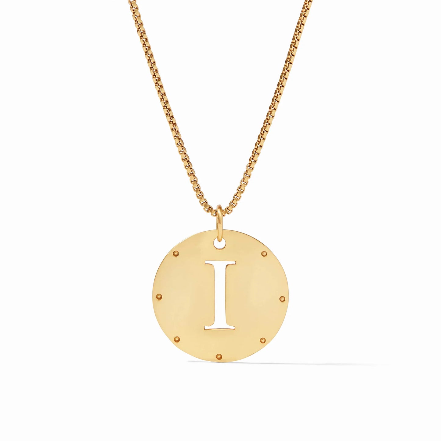Julie Vos Monogram Pendant Necklace