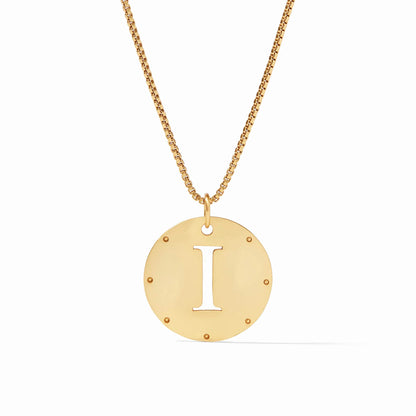 Julie Vos Monogram Pendant Necklace