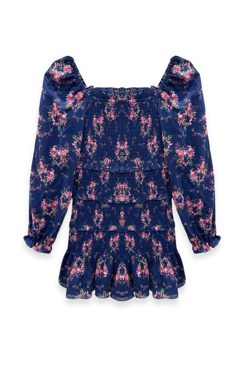 TWEEN LAILA LONG SLEEVE PRINT DRESS - FINAL SALE