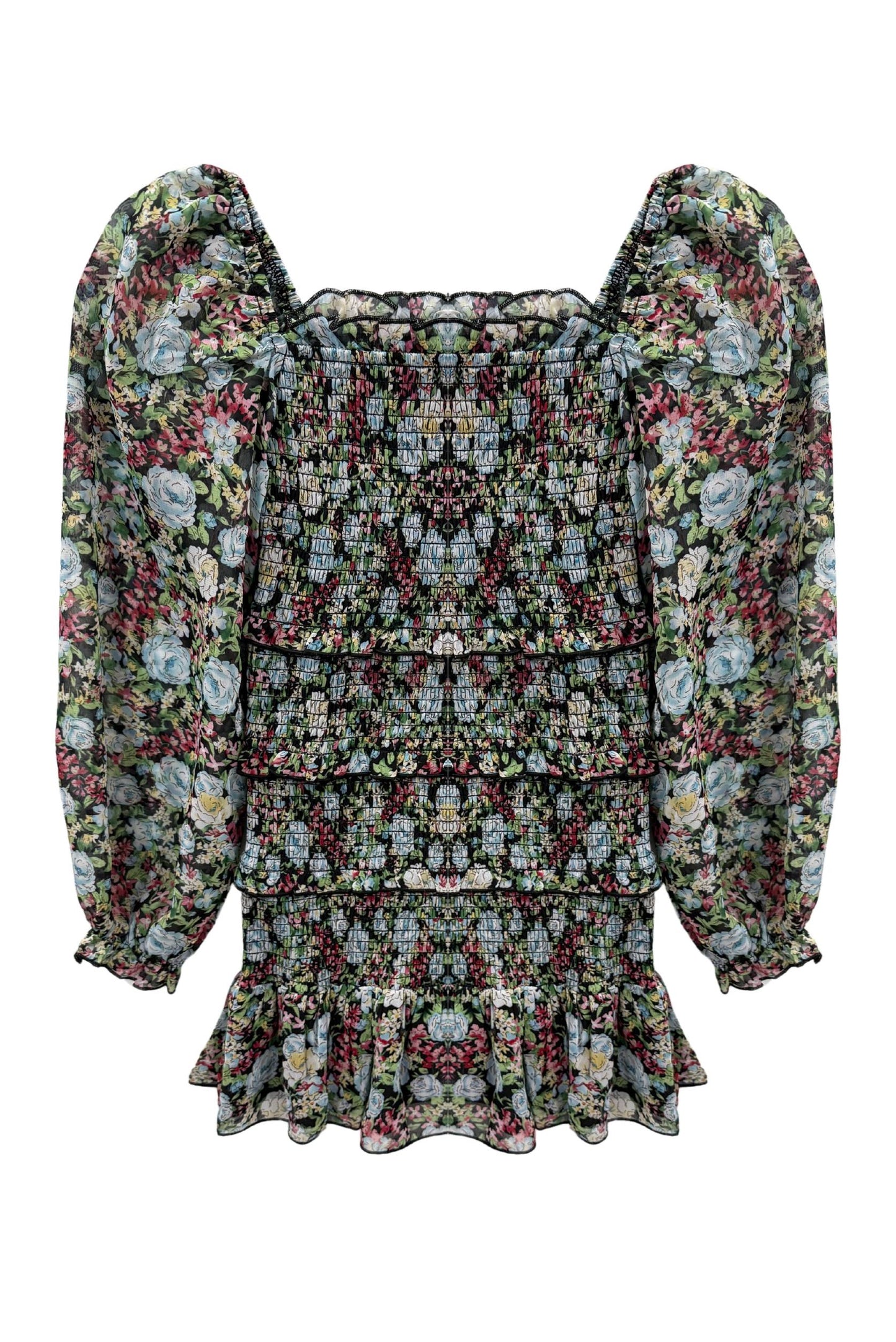 TWEEN LAILA DRESS WITH SHEER SLEEVES - FINAL SALE
