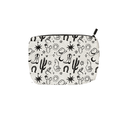 Western Water Resistant Tyvek Printed Pouch