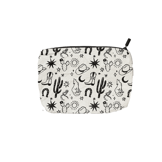 Western Water Resistant Tyvek Printed Pouch