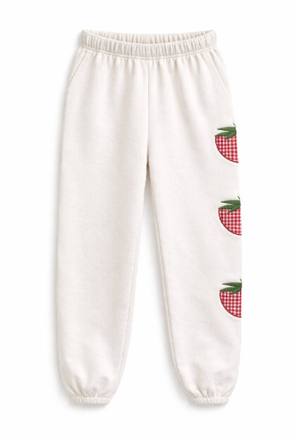 JUNIOR LEAH APPLIQUE SWEATPANTS