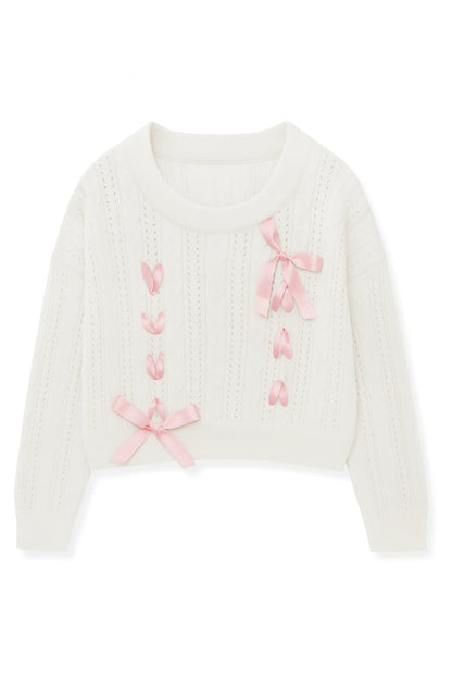 TWEEN LIBBY RIBBON SWEATER