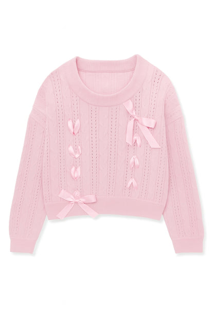 JUNIOR LIBBY RIBBON SWEATER