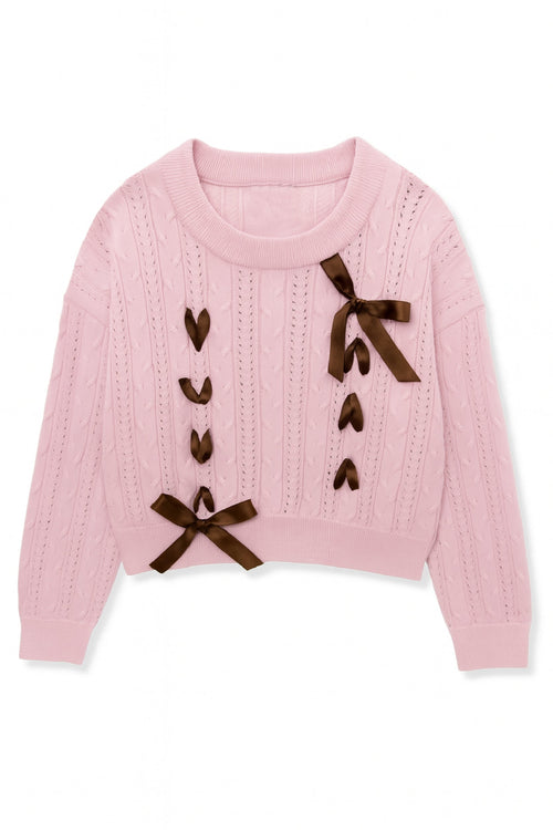 TWEEN LIBBY RIBBON SWEATER