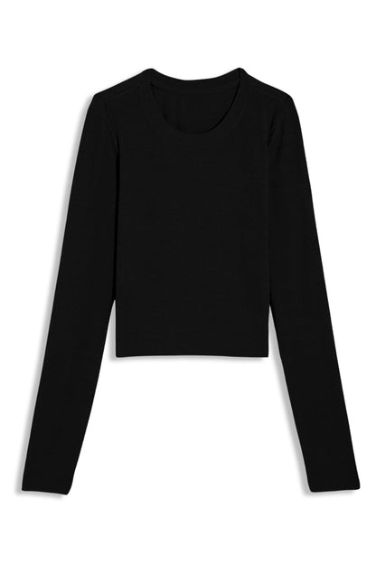 JUNIOR LIVI LONG SLEEVE RIBBED TEE 2.0 (LONGER)