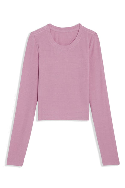 JUNIOR LIVI LONG SLEEVE RIBBED TEE 2.0 (LONGER)