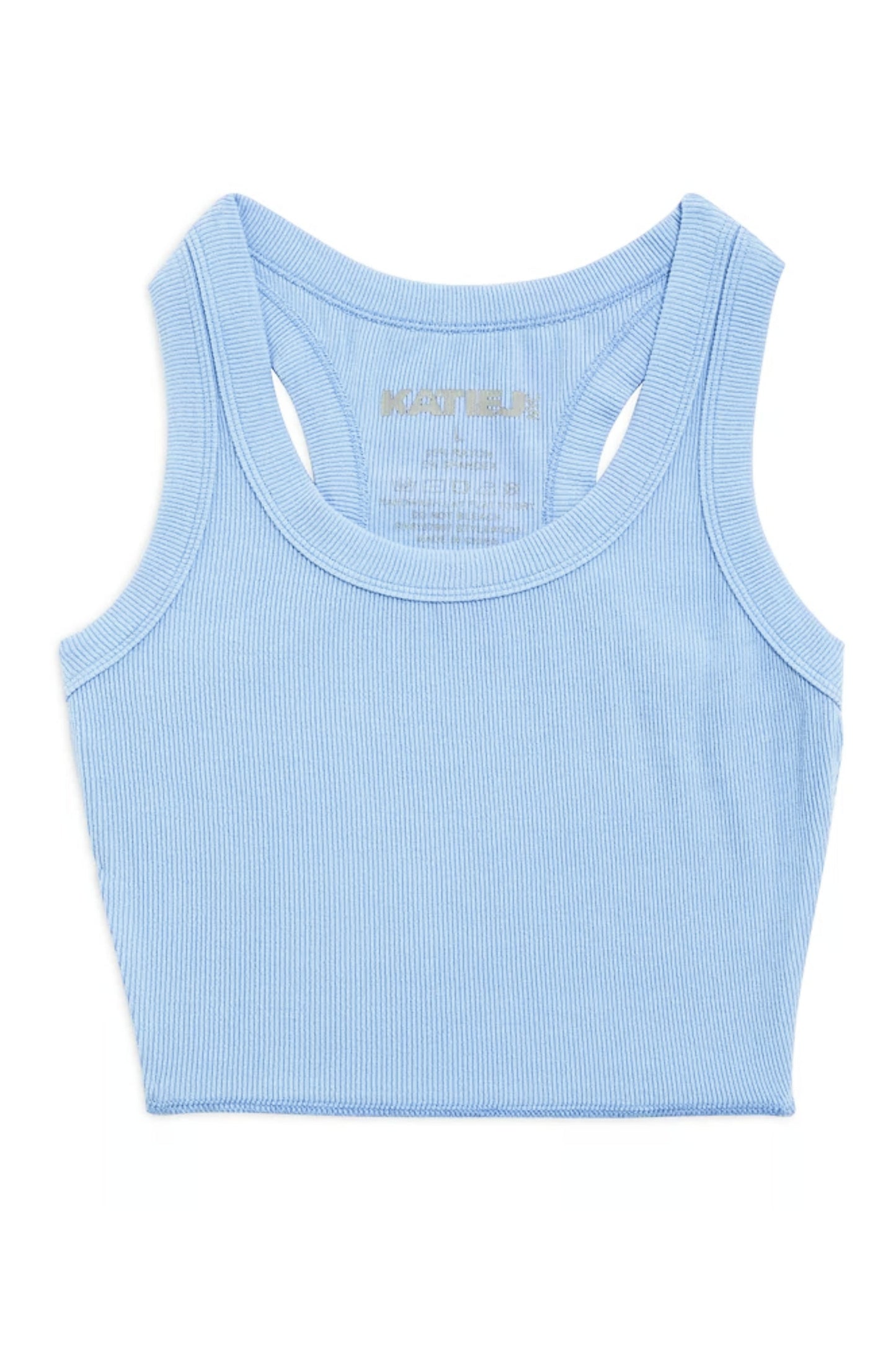 TWEEN LIVI RIBBED TANK SOLIDS