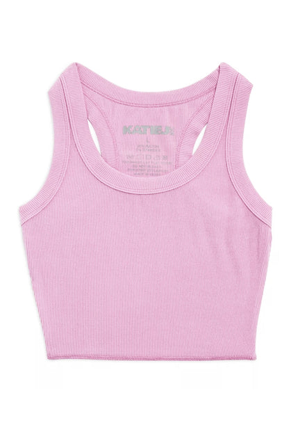 TWEEN LIVI RIBBED TANK SOLIDS
