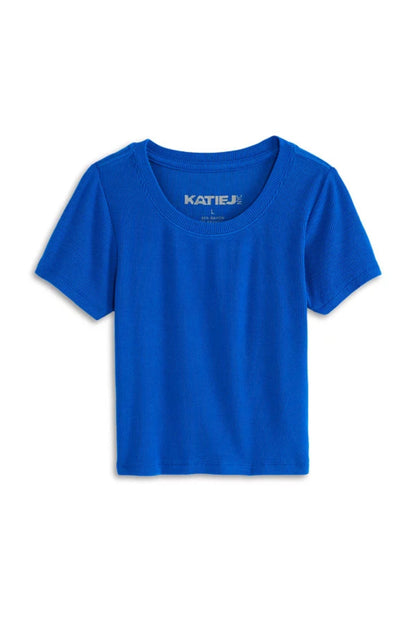 TWEEN LIVI RIBBED TEE - FINAL SALE
