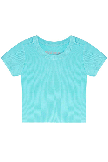 TWEEN LIVI RIBBED TEE - FINAL SALE