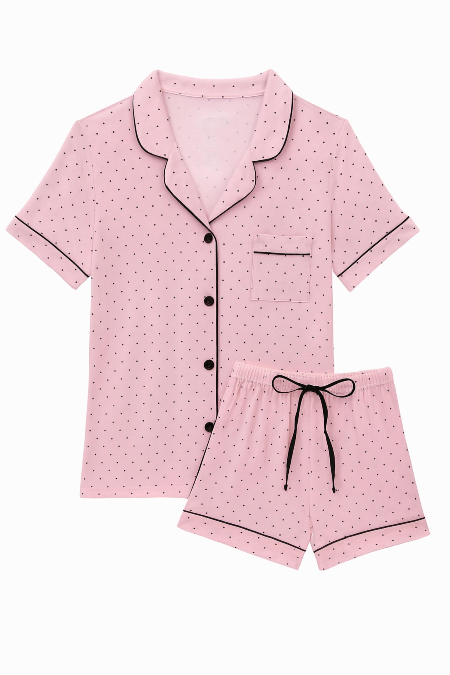 JUNIOR LYNN PRINTED SHORTS LOUNGE SET