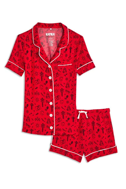 TWEEN LYNN CAMP LOUNGE SHORTS SET- FINAL SALE