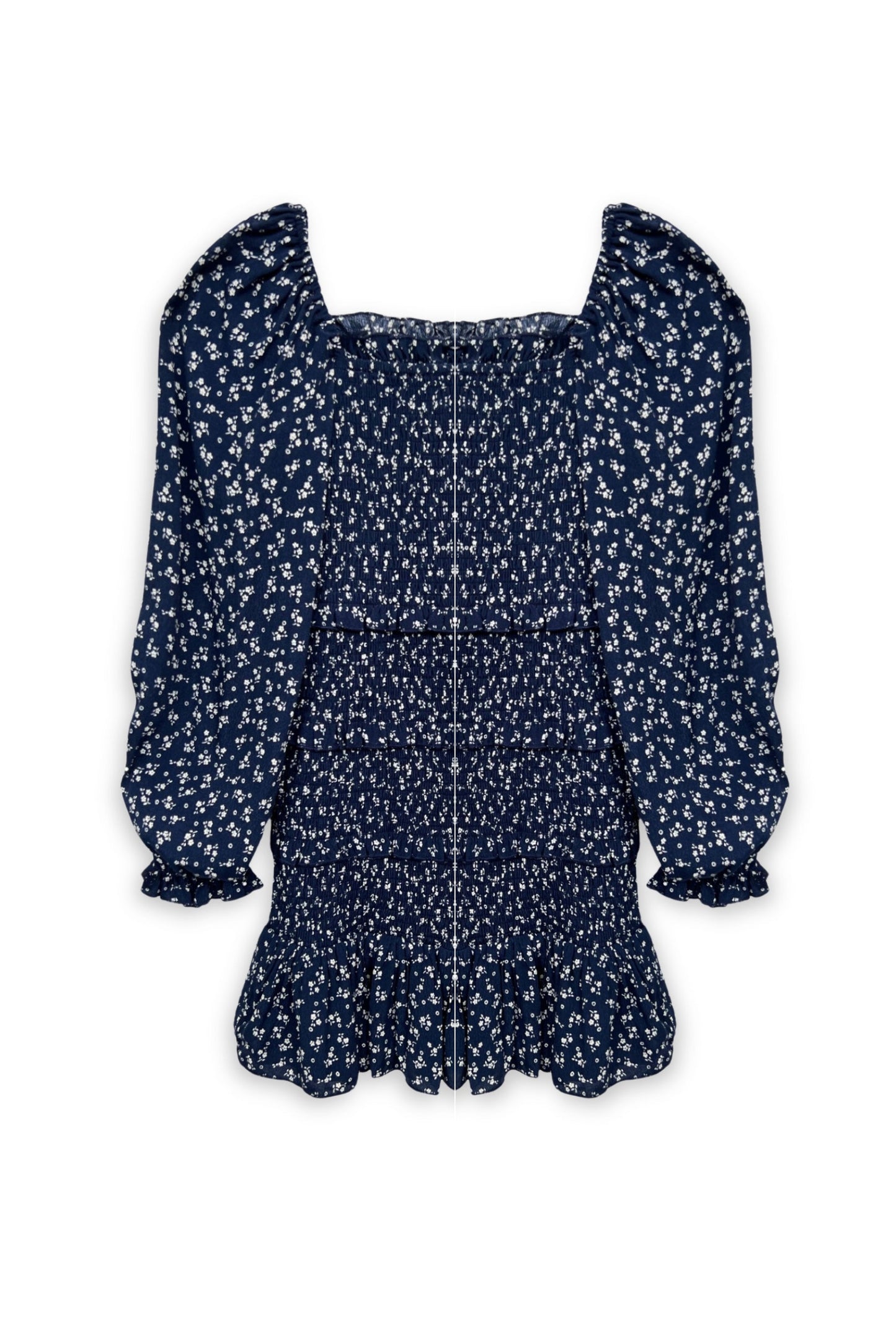 TWEEN LAILA LONG SLEEVE PRINT DRESS - FINAL SALE