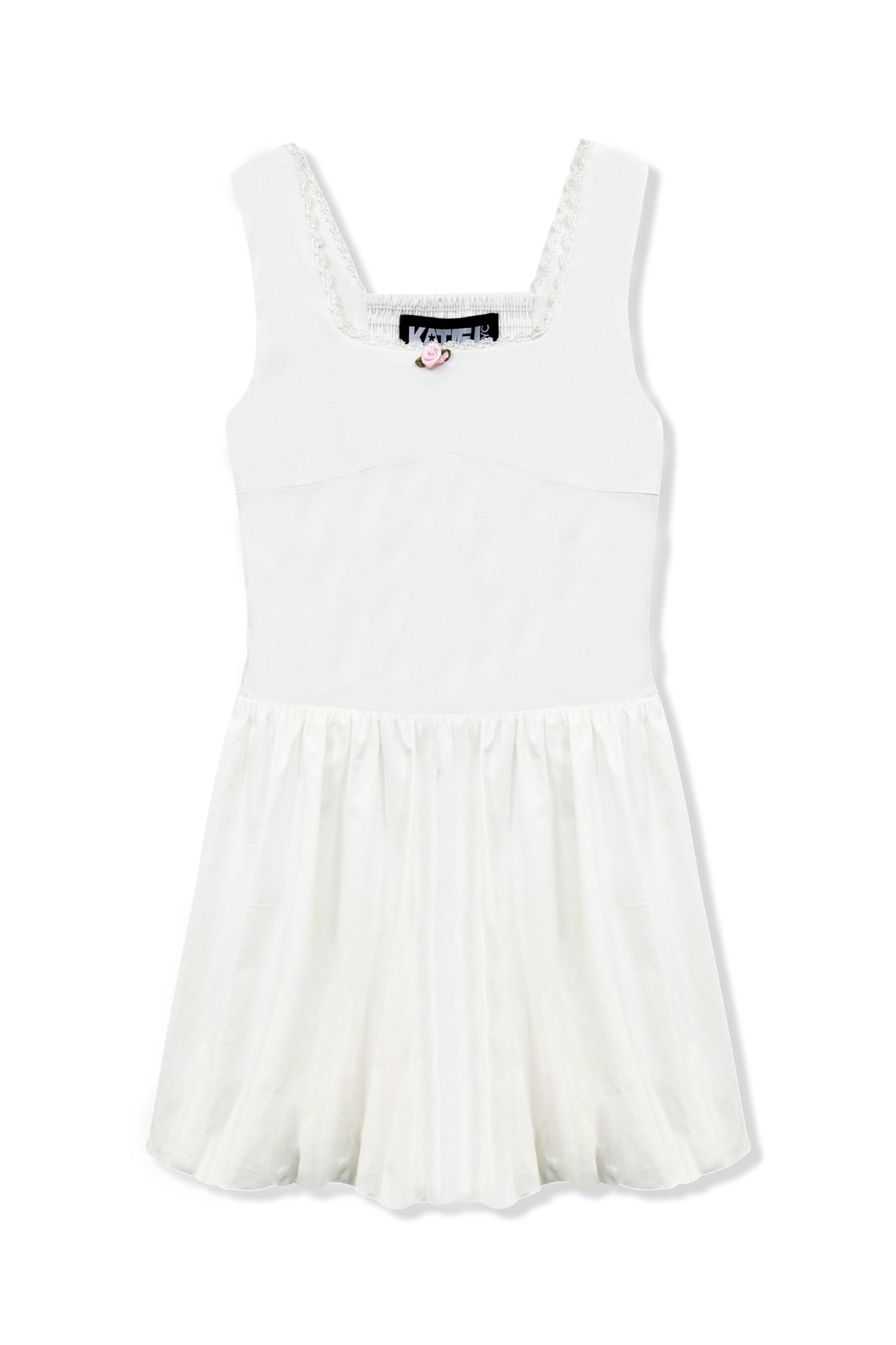 TWEEN ENOLA COTTON POPLIN BUBBLE DRESS