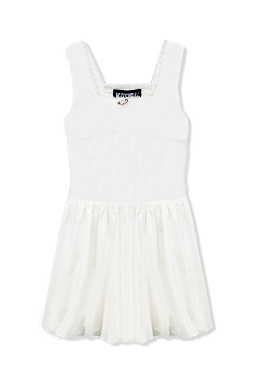 TWEEN ENOLA COTTON POPLIN BUBBLE DRESS