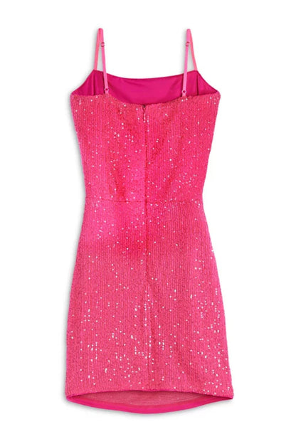 TWEEN SEQUIN MADDY DRESS
