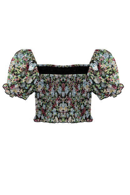 TWEEN MARLEE FANCY PUFF SLEEVE TOP - FINAL SALE