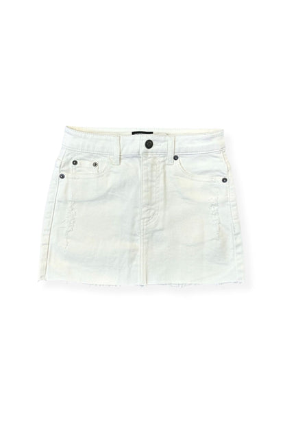 TWEEN MIAMI DISTRESSED DENIM SKIRT