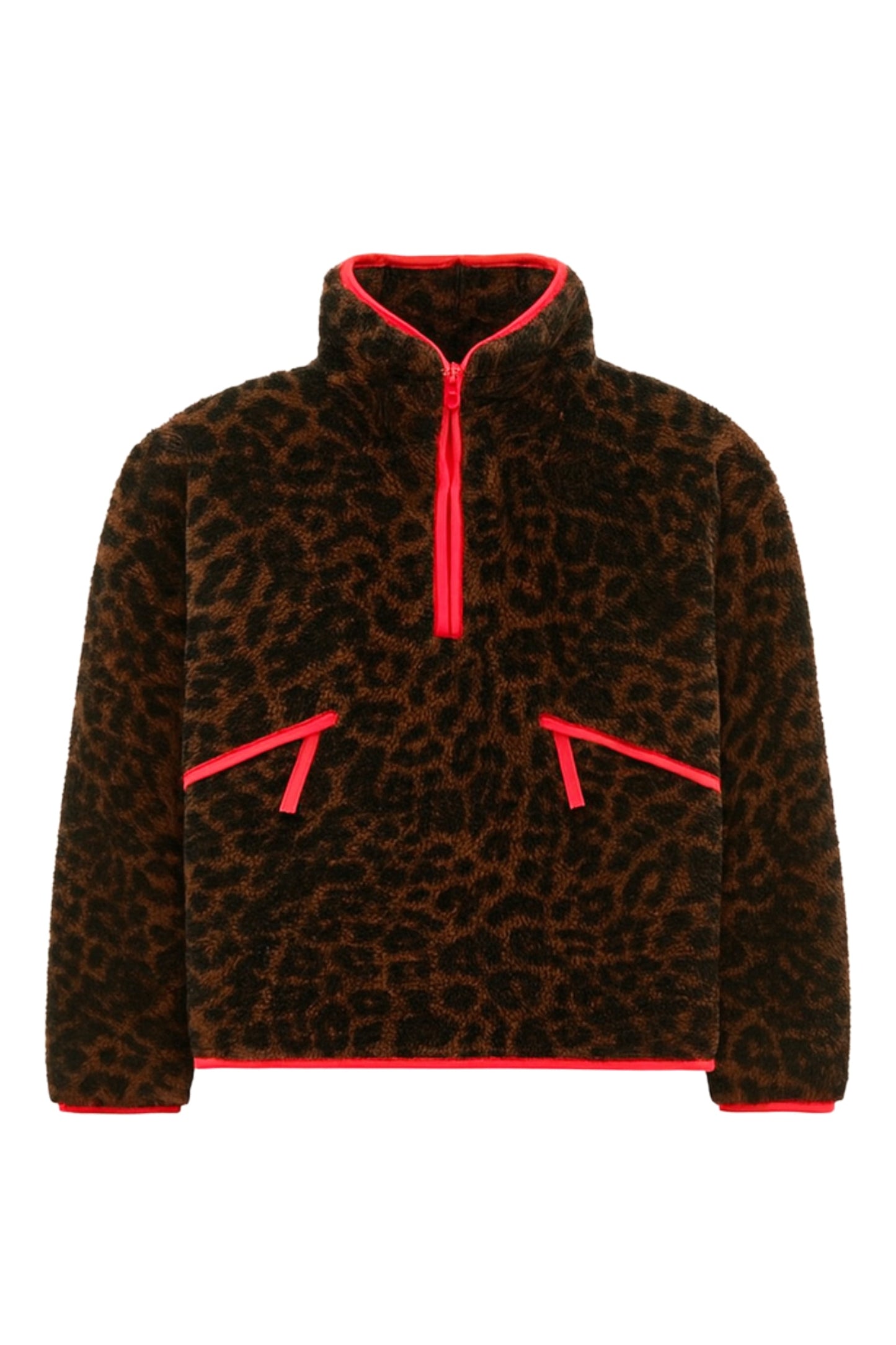 TWEEN MILLY QUARTER ZIP SHERPA JACKET