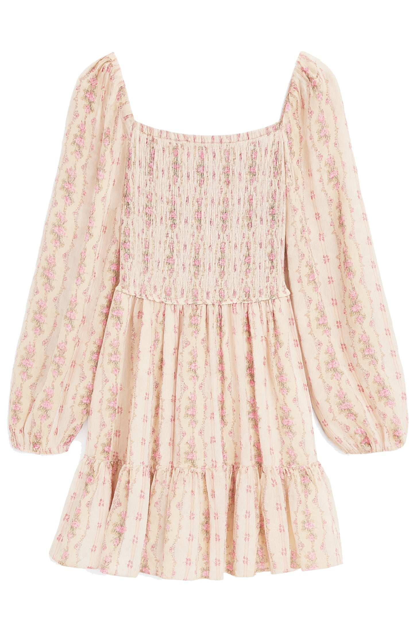 TWEEN MOLLY PRINTED SHEER DRESS - FINAL SALE