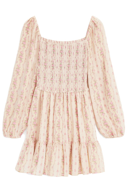 TWEEN MOLLY PRINTED SHEER DRESS - FINAL SALE