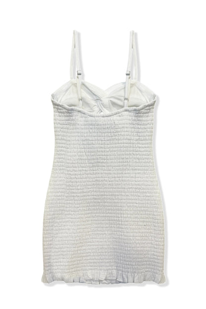 TWEEN NAYLA GAUZE CUTOUT SMOCKED DRESS