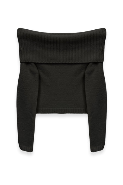 TWEEN NIKKI OFF SHOULDER SWEATER