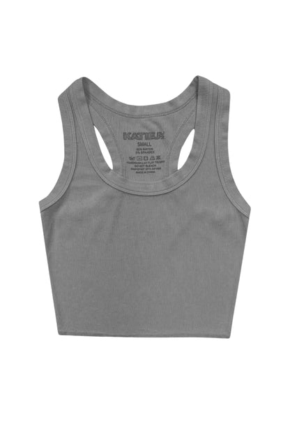 TWEEN LIVI RIBBED TANK SOLIDS