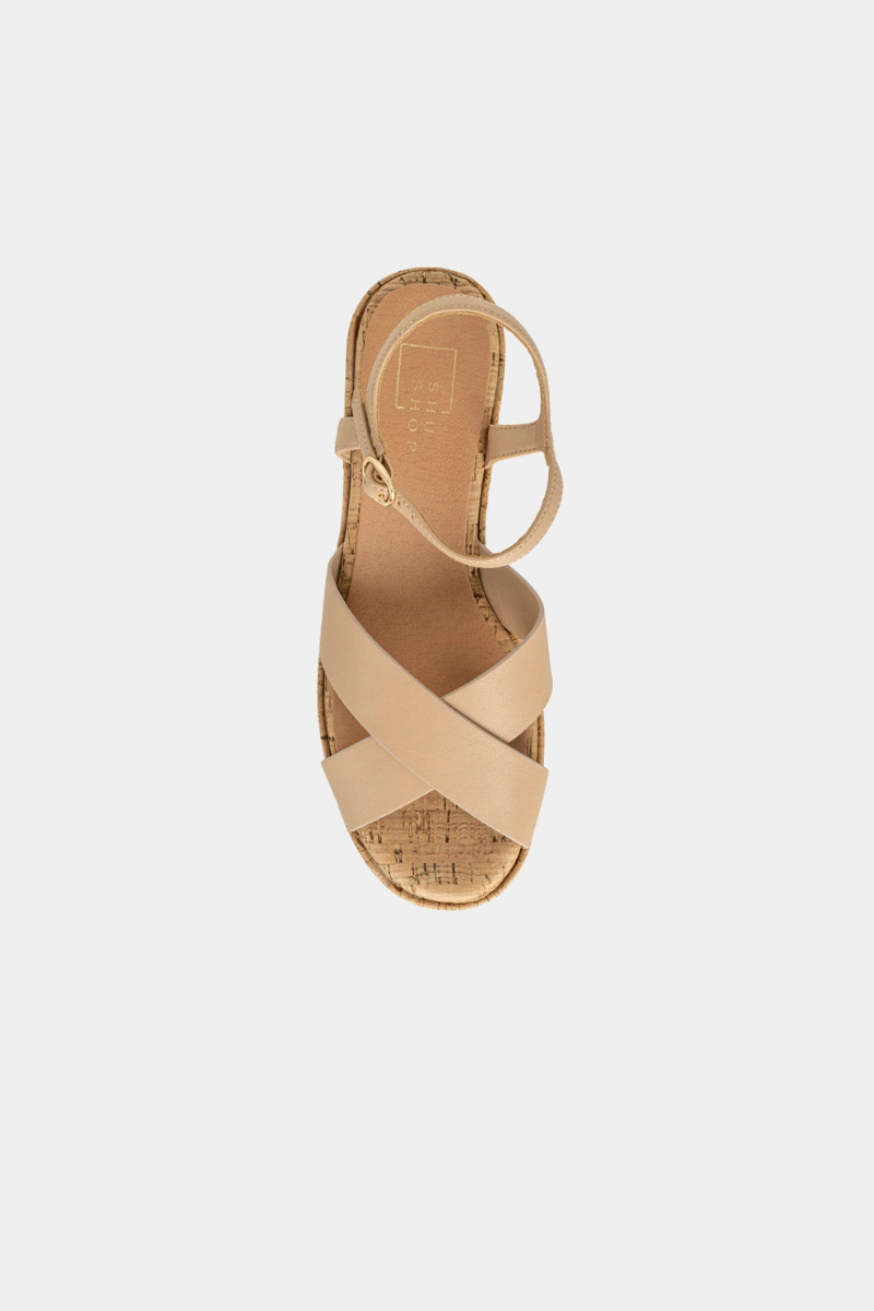 Indiana Wedge - Nude