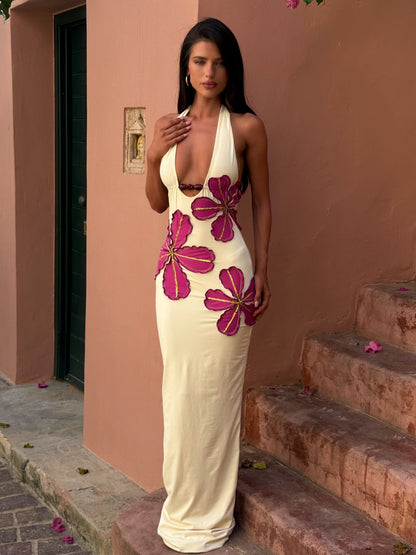 Siya Maxi Dress Butter Cream