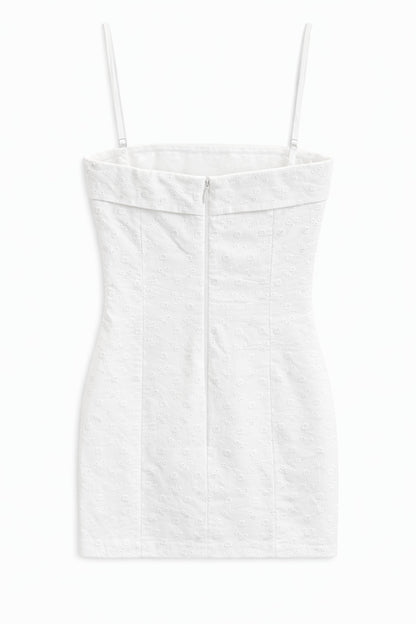 JUNIOR STAR DRESS WITH CONTRAST BAND