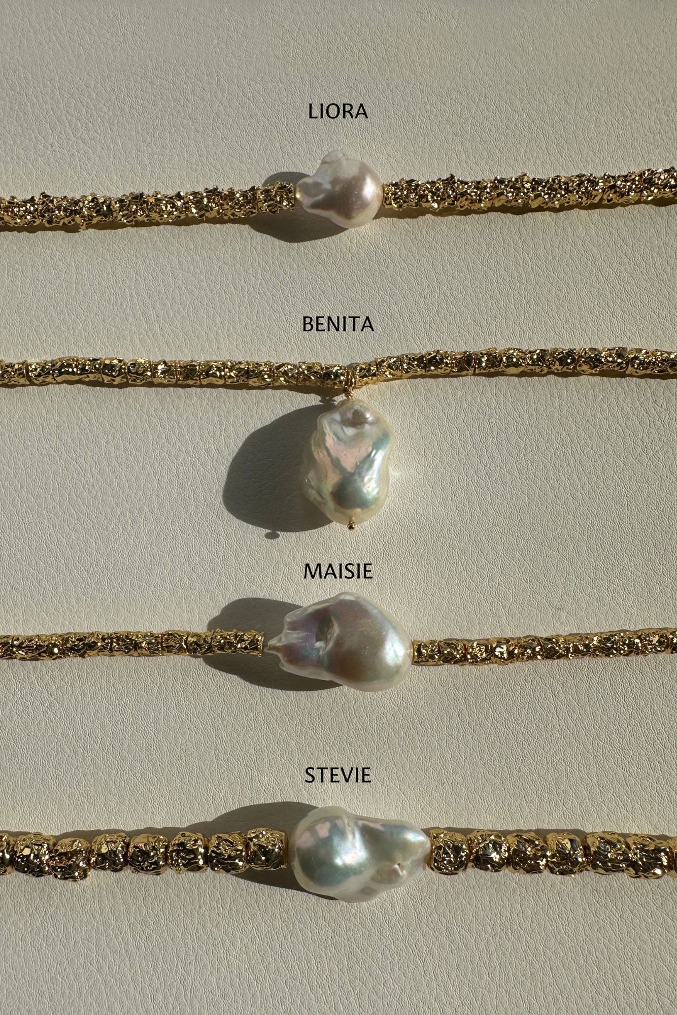Maisie Necklace - 24K Gold Plated
