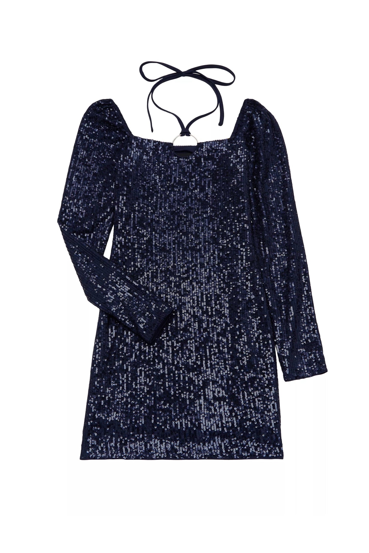 TWEEN STORMY LONG SLEEVE SEQUIN PARTY DRESS - FINAL SALE
