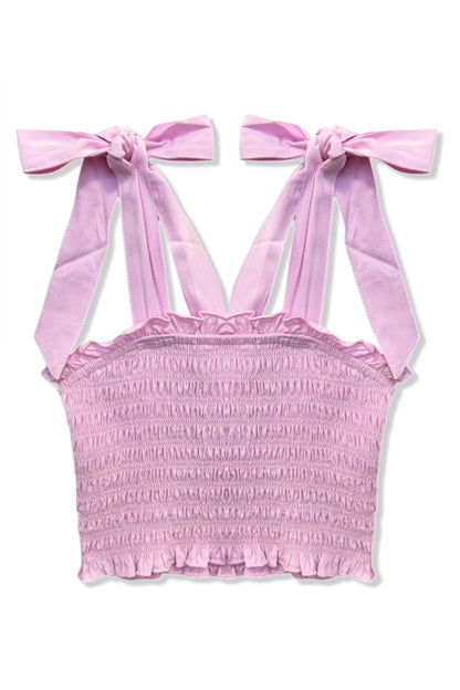 JUNIOR SUNNY TIE TOP - FINAL SALE