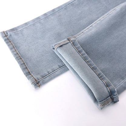 DressBetty - Women Low Waist Vintage Straight Denim Trousers Cyber Y2k Goth Pants Fashion Mom Jeans