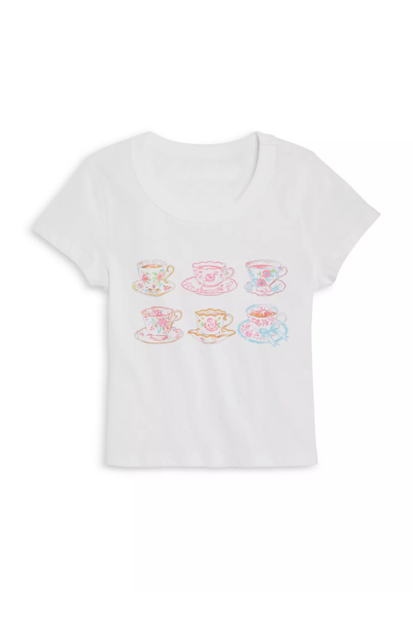 TWEEN TEACUP GRAPHIC TEE