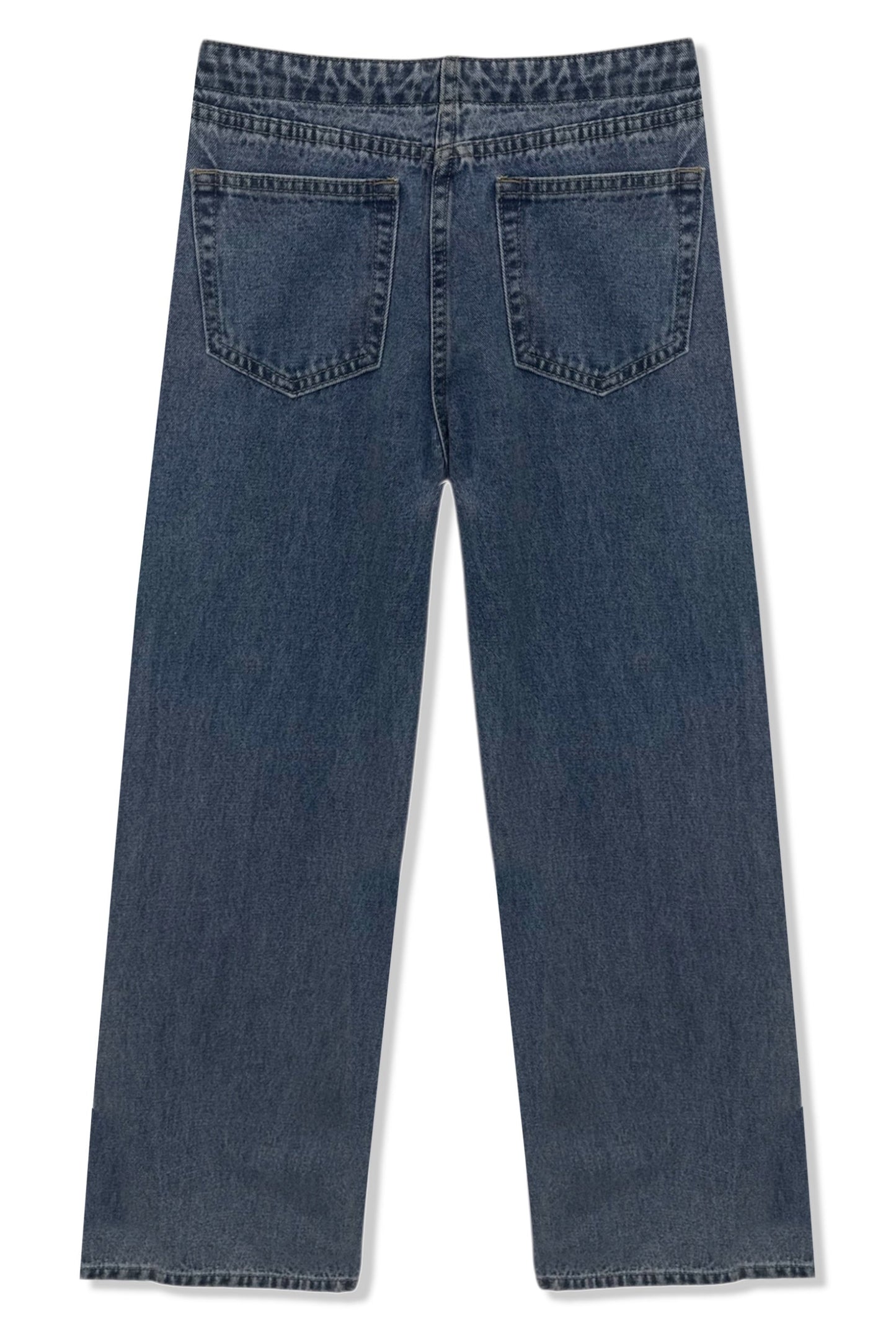 JUNIOR TRIBECA WIDELEG DRAWSTRING JEANS