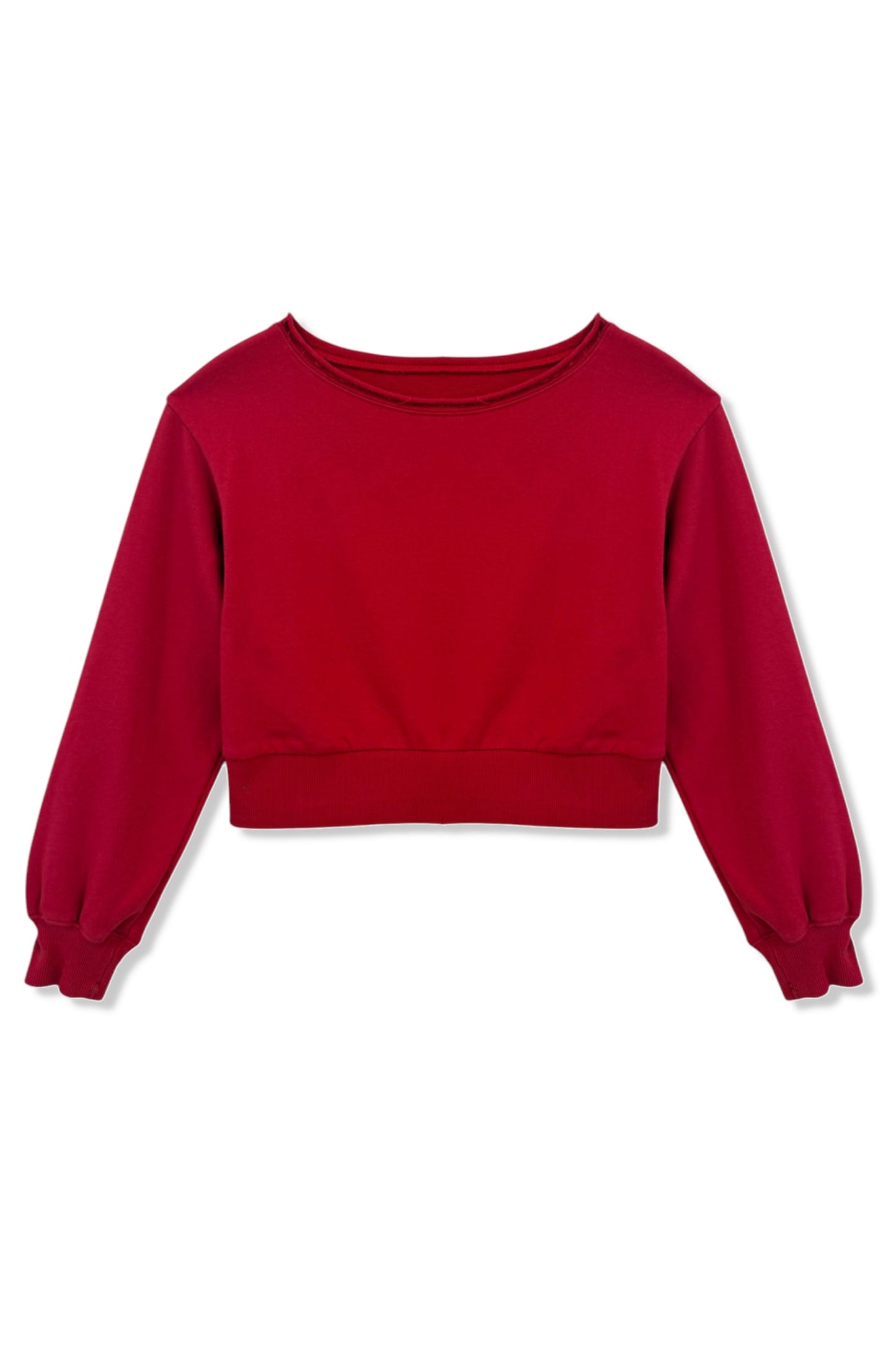 TWEEN TRISTAN VINTAGE STYLE OFF SHOULDER CROP TOP