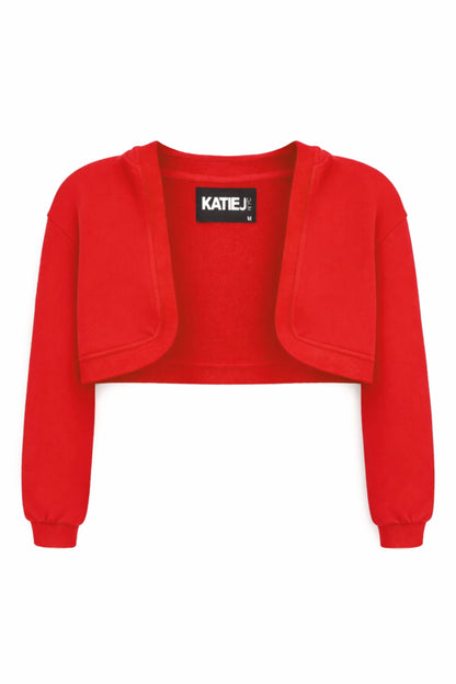 TWEEN TRISTAN SOLID HOODED SHRUG