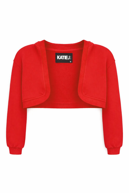 TWEEN TRISTAN SOLID HOODED SHRUG
