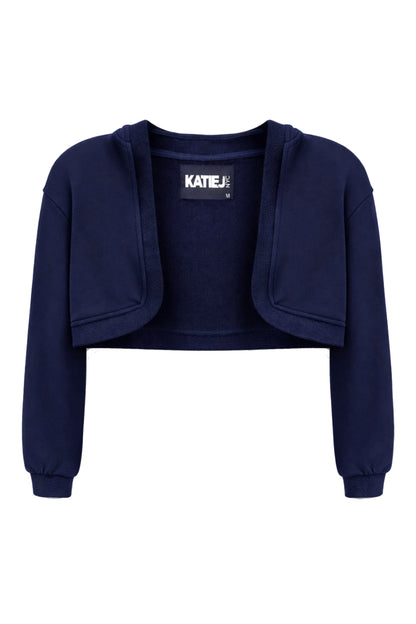TWEEN TRISTAN SOLID HOODED SHRUG