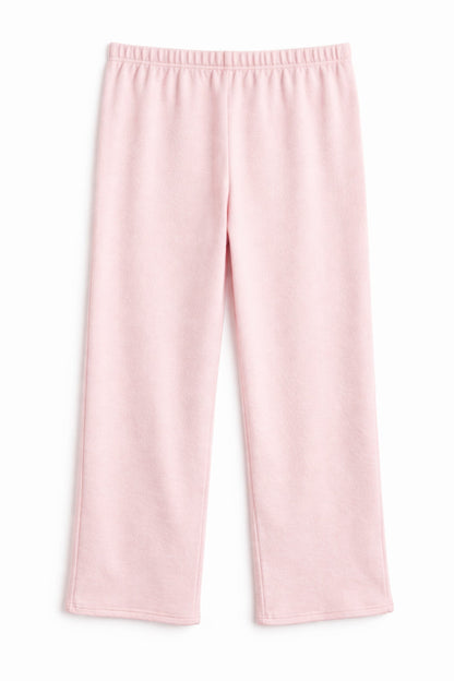 TWEEN TUCKER SOLID TERRY WIDELEG PANT
