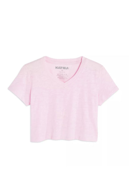 TWEEN COURAGE CROP TEE - FINAL SALE