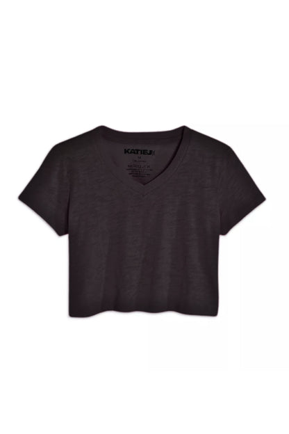 TWEEN COURAGE CROP TEE - FINAL SALE